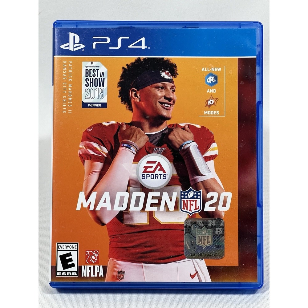Madden NFL 20 PS4 Football Video Game EA Sports PlayStation 4 Tested